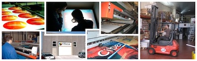 Las imágenes muestran la instalación de Difasa